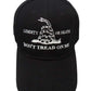 DON'T TREAD ON ME 6 PANEL CAP EMBROIDERED HAT 2nd AMENDMENT