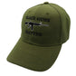 BLACK GUNS MATTER 6 PANEL CAP EMBROIDERED HAT 2nd AMENDMENT OD GREEN