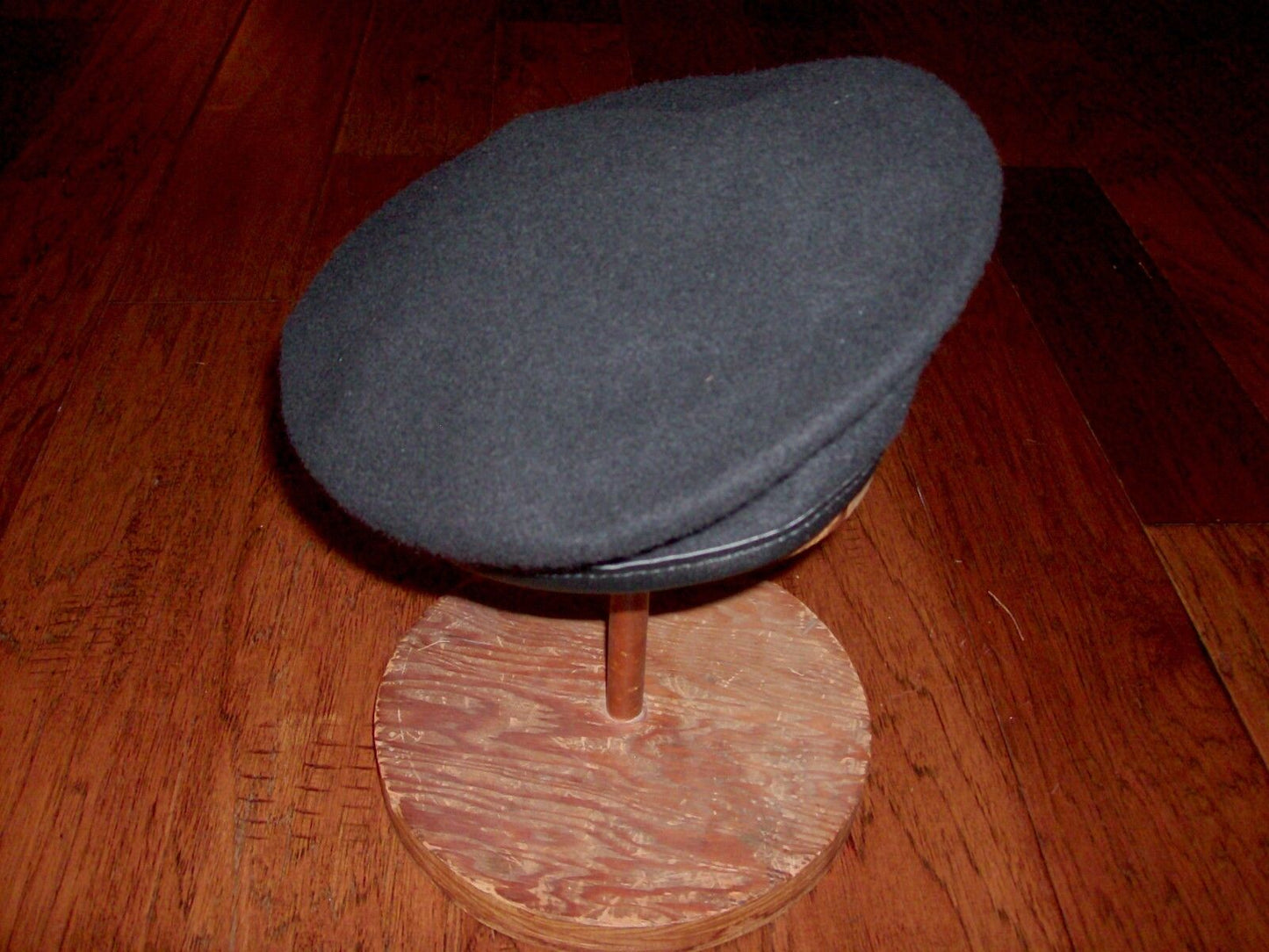 NEW U.S MILITARY BLACK WOOL BERET MILITARY ISSUE MADE IN THE USA BANCROFT LARGE