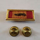 ARMY REPUBLIC OF VIETNAM GALLANTRY CROSS UNIT CITATION RIBBON WITH BRASS HOLDER