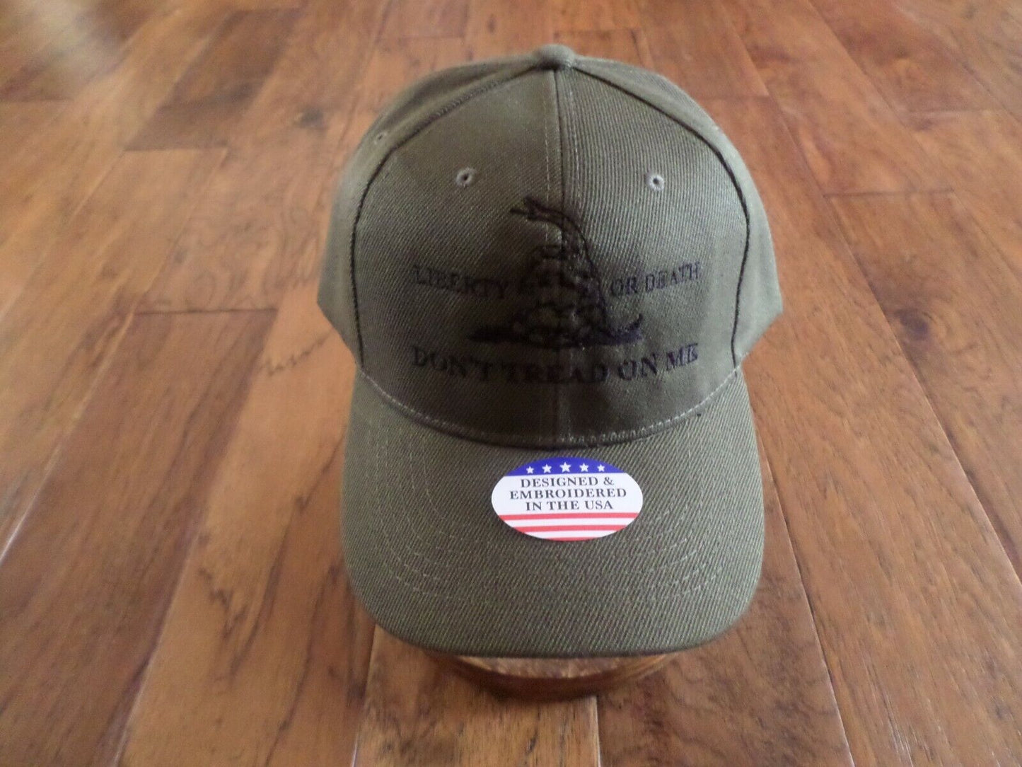 DON'T TREAD ON ME 6 PANEL CAP EMBROIDERED HAT 2nd AMENDMENT