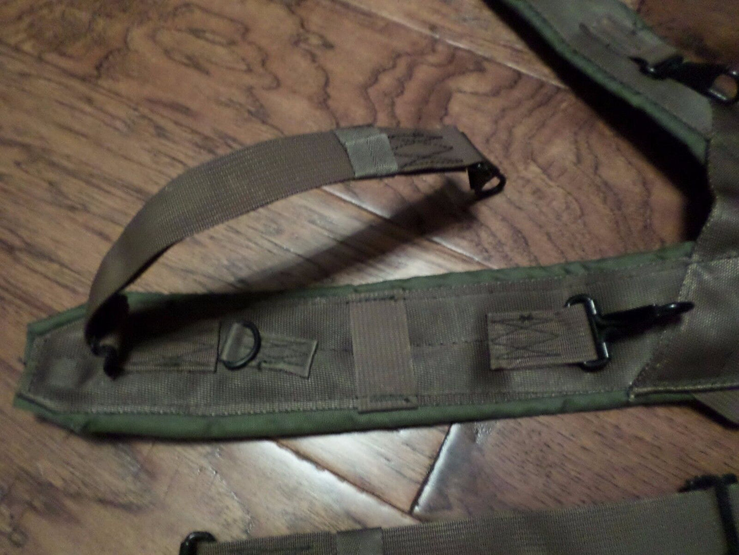 U.S MILITARY VIETNAM LC 1 H PATTERN FIELD PACK COMBAT SUSPENDERS M-1967 NEW NOS