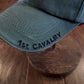 ARMY 1ST CAVALRY DIVISION HAT EMBROIDERED U.S MILITARY BALL CAP STONE WASHED OD