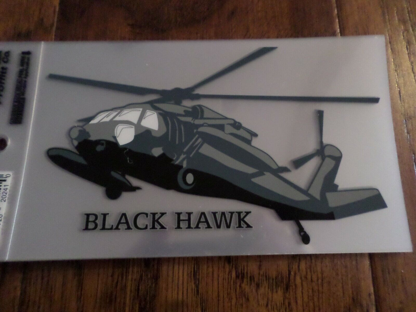 U.S MILITARY ARMY BLACK HAWK ATTACK HELICOPTER WINDOW DECAL BUMPER STICKER