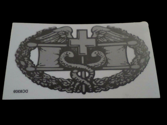 U.S MILITARY ARMY COMBAT MEDIC BADGE INSIDE WINDOW DECAL STICKER