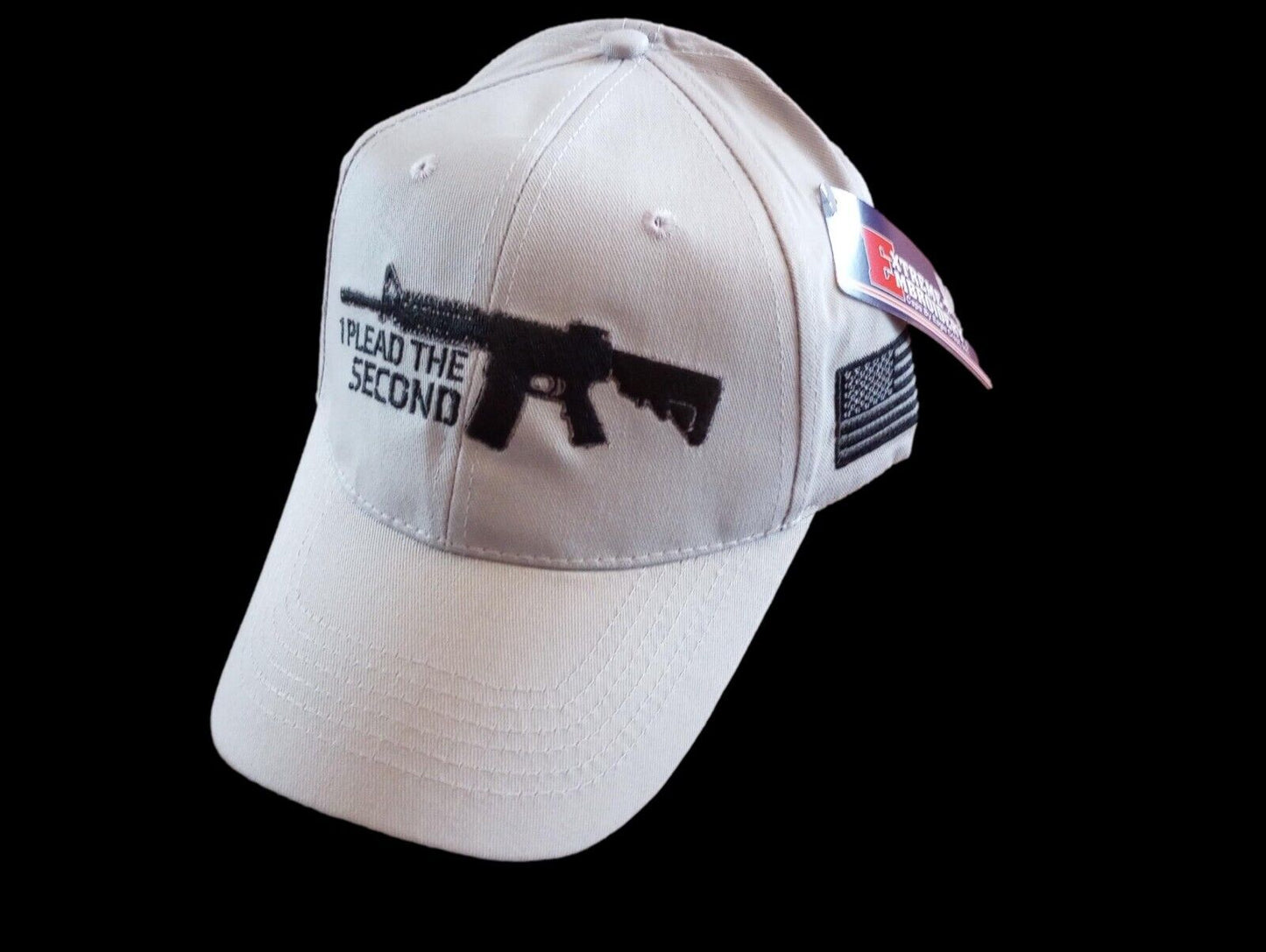 I Plead The 2nd Amendment Hat Embroidered  Polo Baseball Cap Relaxed Fit