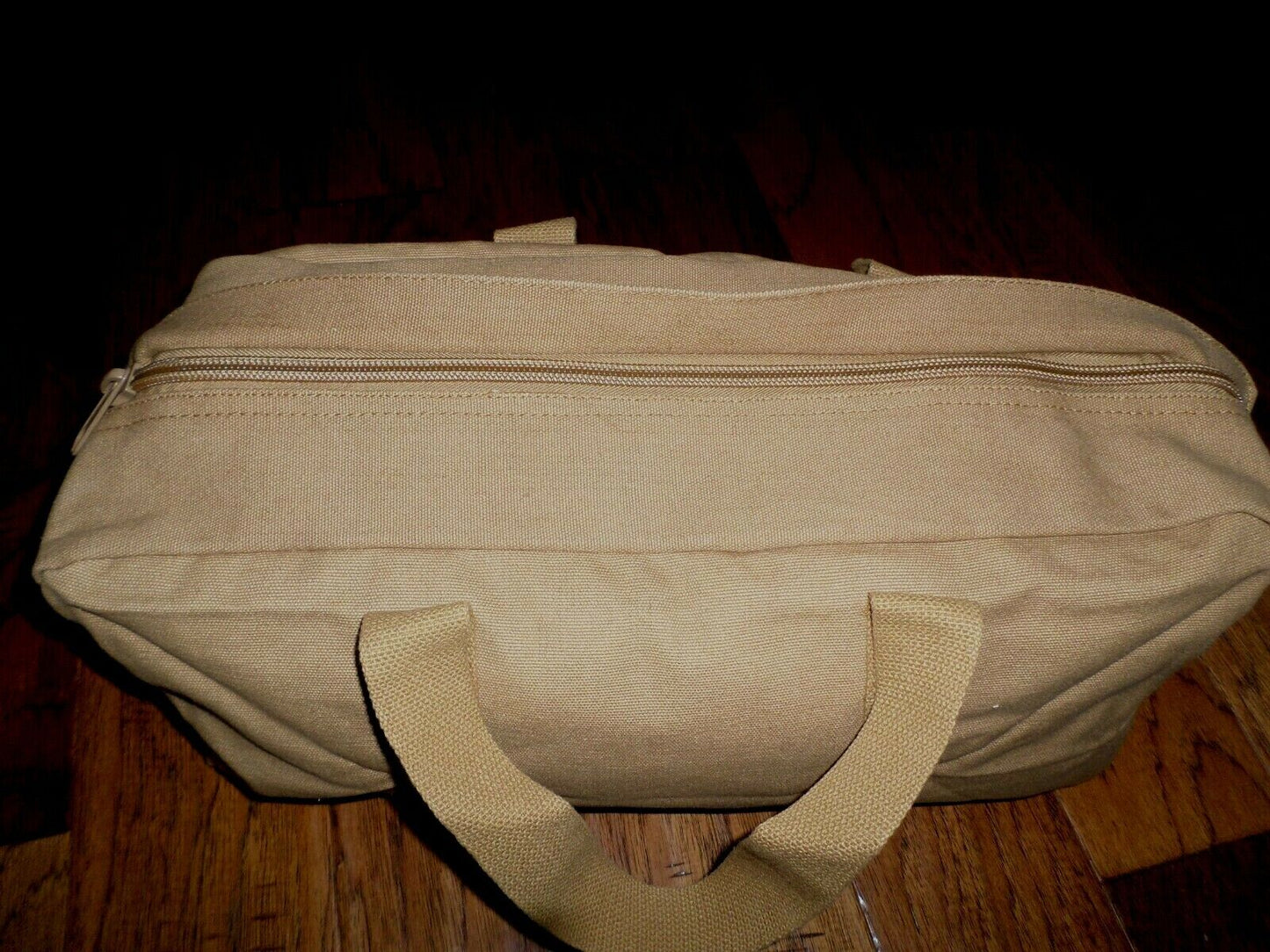 HEAVY DUTY MILITARY STYLE MECHANICS TANKERS TOOL BAG 19"X 9"X 6" COYOTE BROWN