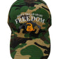 2nd AMENDMENT HAT DON'T TREAD ON MY FREEDOM CAP EMBROIDERED CAMOUFLAGE