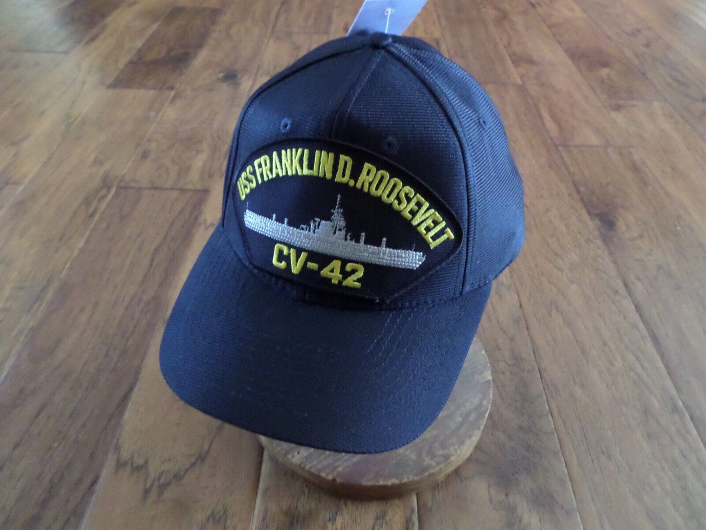 USS FRANKLIN D. ROOSEVELT CV-42 U.S NAVY MILITARY HAT OFFICIAL BALL CAP U.S.A