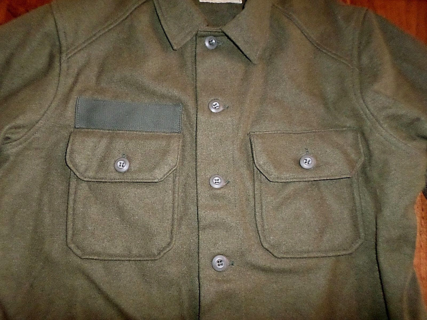 U.S MILITARY WOOL SHIRT ARMY COLD WEATHER SIZE SMALL NEW 1978 VINTAGE