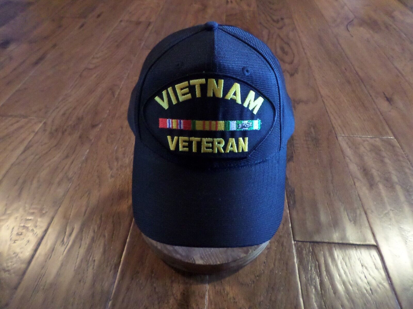 U.S MILITARY VIETNAM VETERAN HAT U.S MILITARY OFFICIAL BALL CAP U.S.A MADE