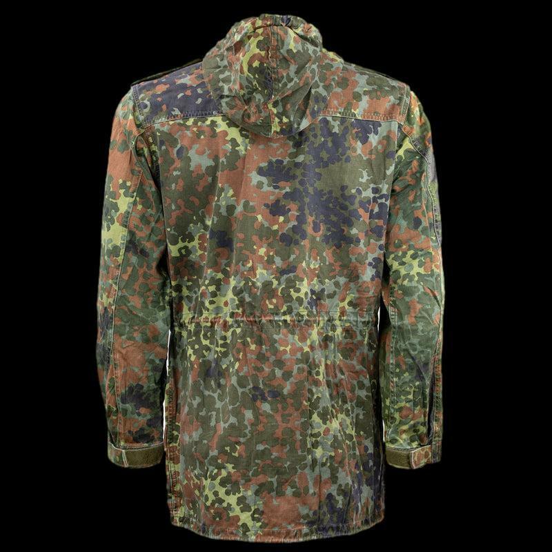 NEW GERMAN FLECKTARN PARKA JACKET FLECK CAMOUFLAGE ARMY ISSUE COAT XXL LONG