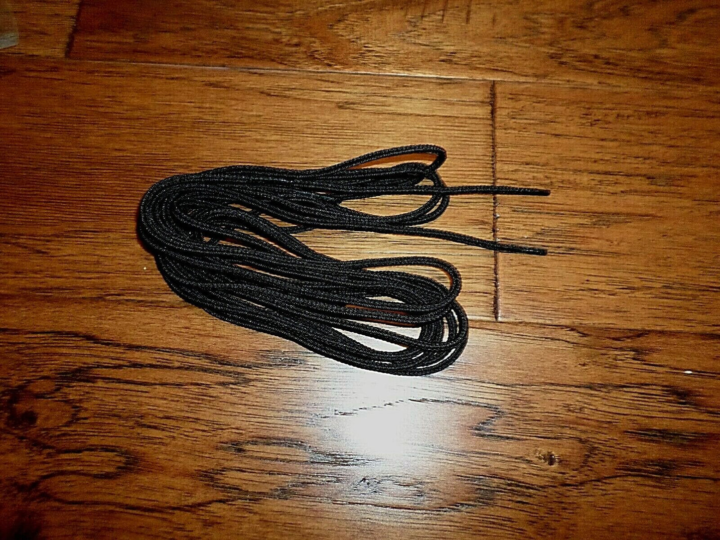 MILITARY ISSUE COMBAT BOOT LACES BLACK HEAVY DUTY NYLON 90 INCHES U.S.A MADE