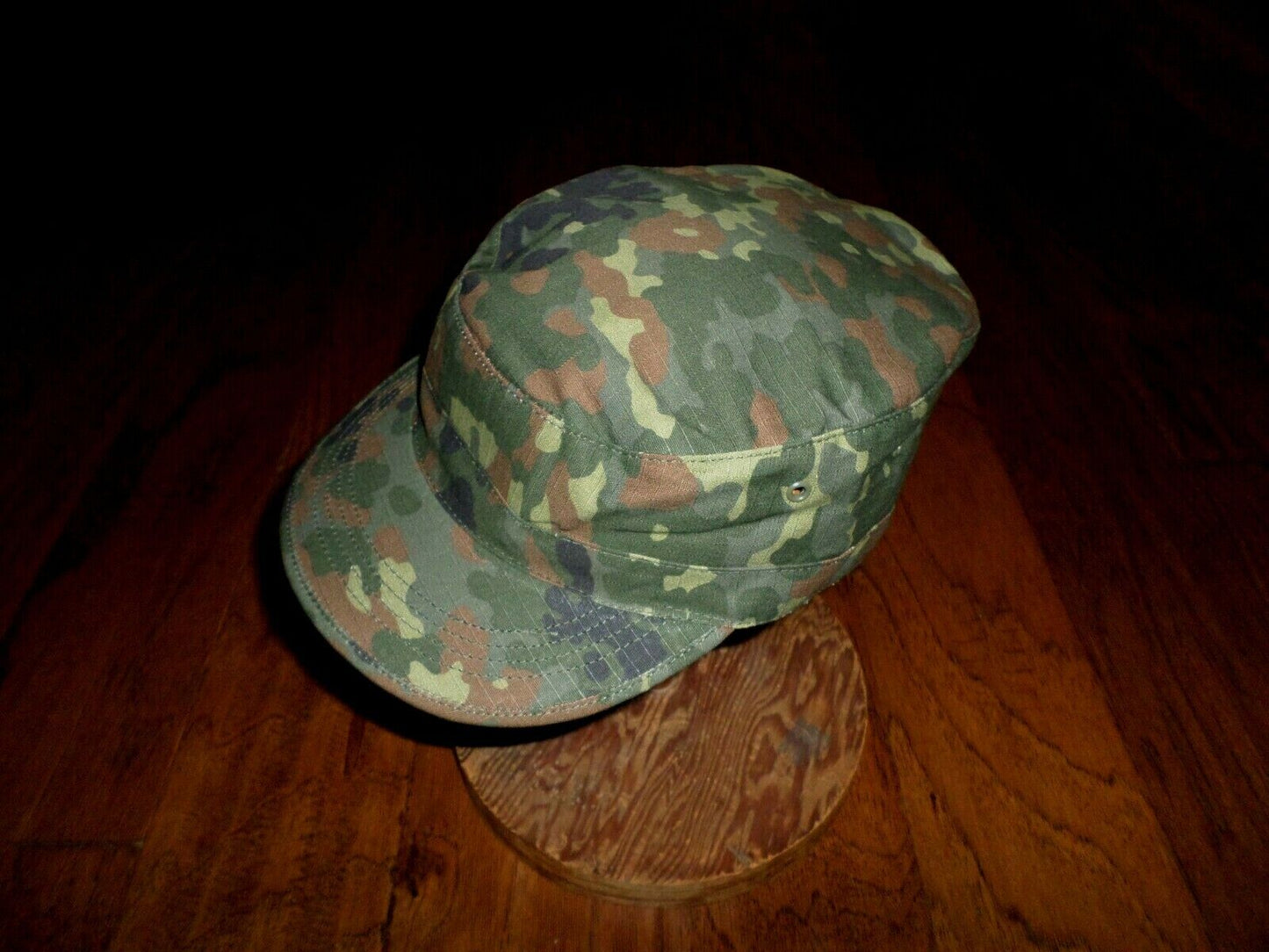 GERMAN MILITARY STYLE FLECKTARN FIELD CAP COMBAT HAT 100% RIPSTOP COTTON