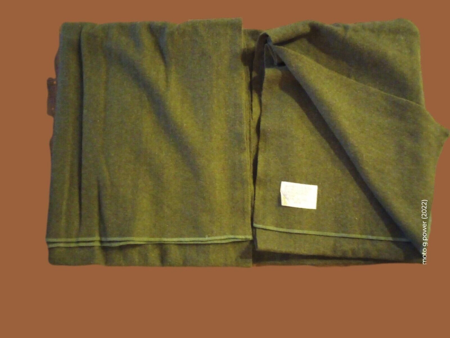 U.S MILITARY ORIGINAL ISSUE ARMY WOOL BLANKET CAMPING SURVIVAL 66X84 HEAVY DUTY