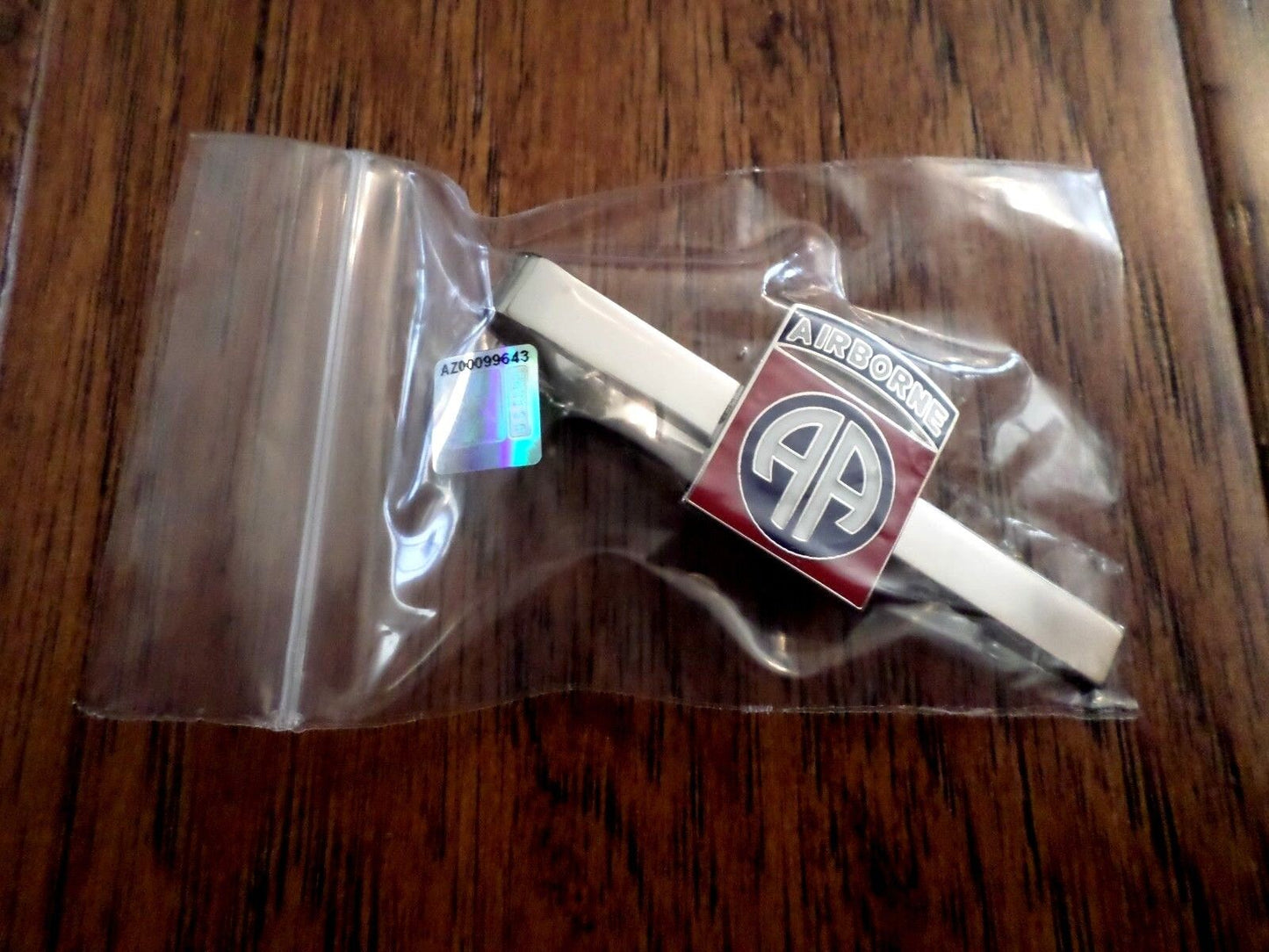 U.S MILITARY 82nd AIRBORNE DIVISION TIE BAR TIE TAC MADE IN THE U.S.A