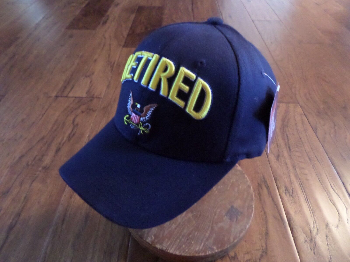 NEW U.S MILITARY NAVY RETIRED HAT EMBROIDERED OFFICIAL NAVY BALL CAP