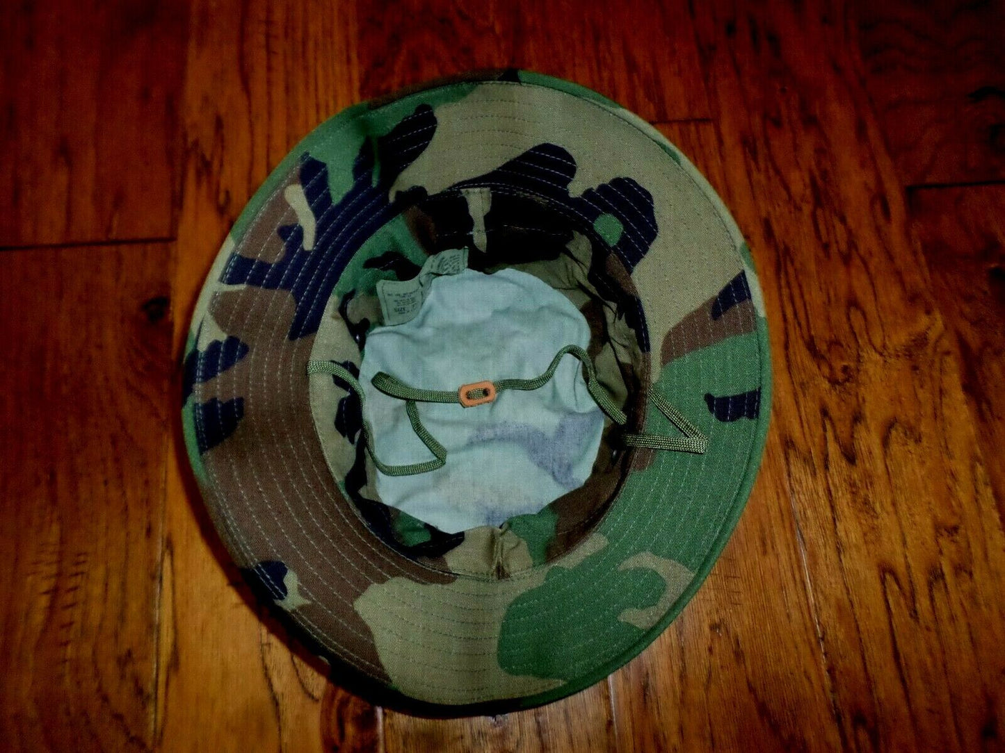 U.S Military Woodland Camouflage Boonie Hat Type II Sun Hot Weather U.S.A Made