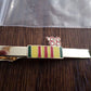 U.S MILITARY VIETNAM VETERAN 1966 SERVICE RIBBON TIE BAR TIE TAC MADE IN THE U.S