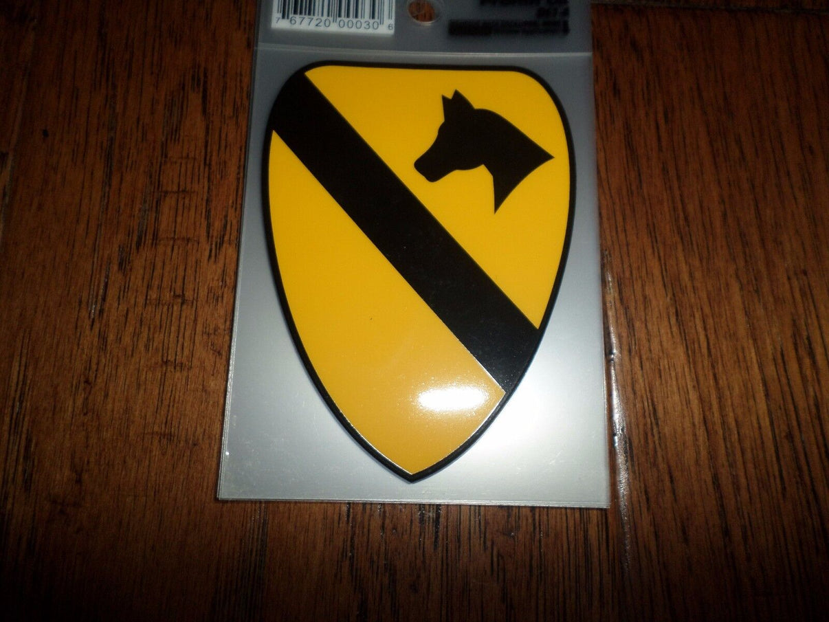 U.S MILITARY ARMY 1ST CAVALRY WINDOW DECAL STICKER. 1ST CAV DIVISION ...