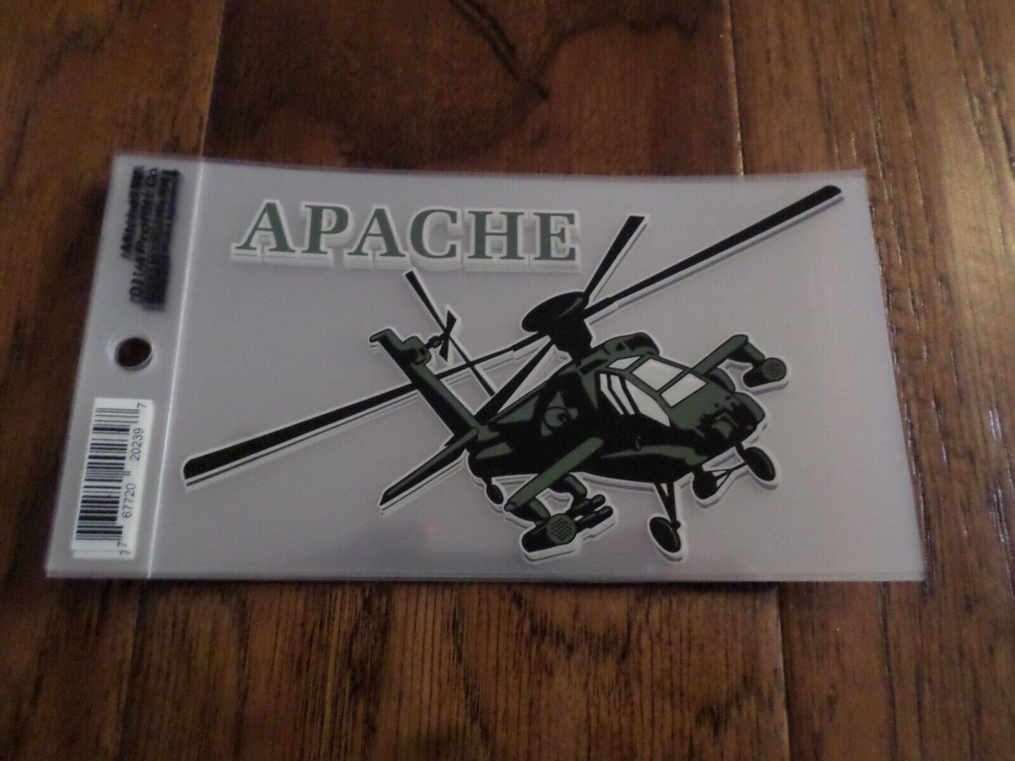 U.S MILITARY ARMY APACHE AIR ASSAULT HELICOPTER WINDOW DECAL BUMPER STICKER