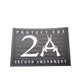 2ND Amendment Right Protect The Second Amendment Window Decal Vinyl Sticker