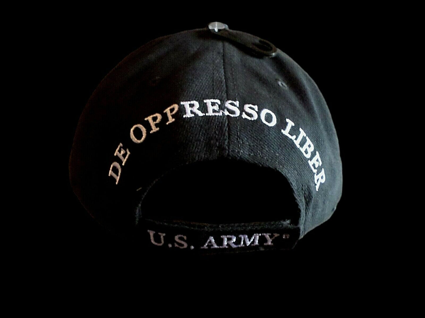 U.S MILITARY ARMY SPECIAL FORCES HAT DE OPRESSO LIBER OFFICIAL BALL CAP