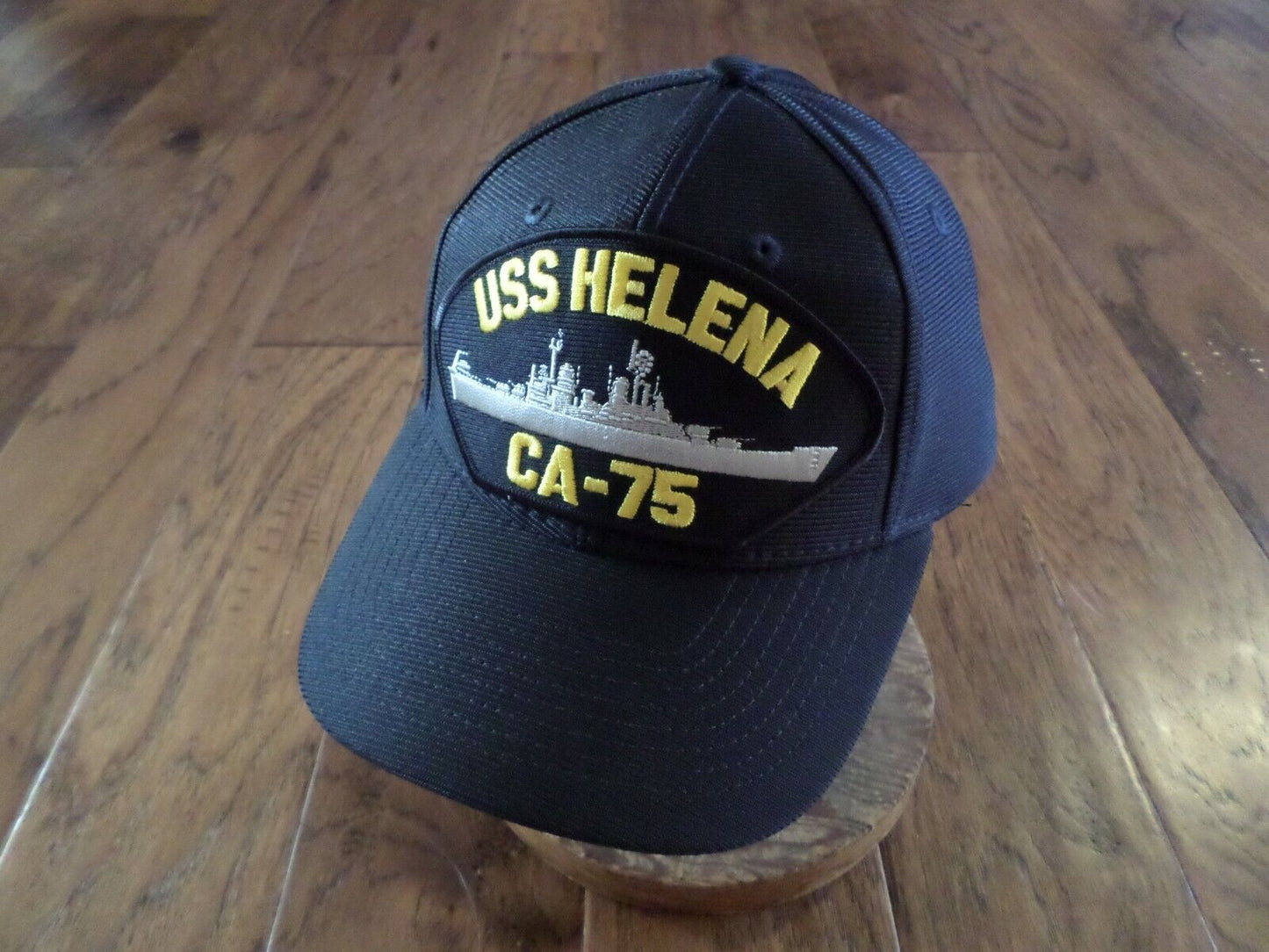 USS HELENA CA-75 U.S NAVY SHIP HAT OFFICIAL MILITARY BALL CAP NAVY CRUISER