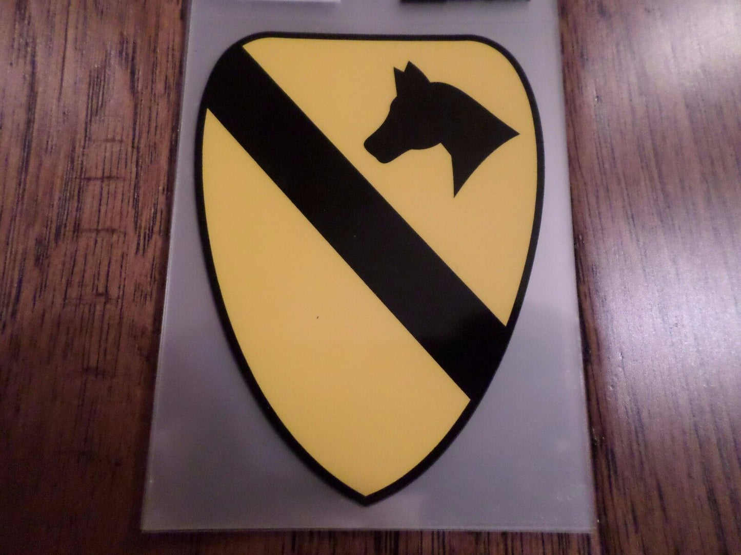 U.S MILITARY ARMY 1ST CAVALRY WINDOW DECAL STICKER. 1ST CAV DIVISION