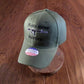 BLACK GUNS MATTER 6 PANEL CAP EMBROIDERED HAT 2nd AMENDMENT OD GREEN