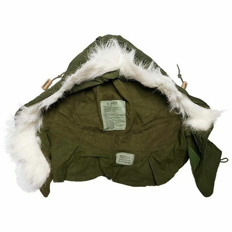 NEW GENUINE MILITARY M-65 M-51 HOOD FISHTAIL PARKA EXTREME COLD WEATHER USA  MADE