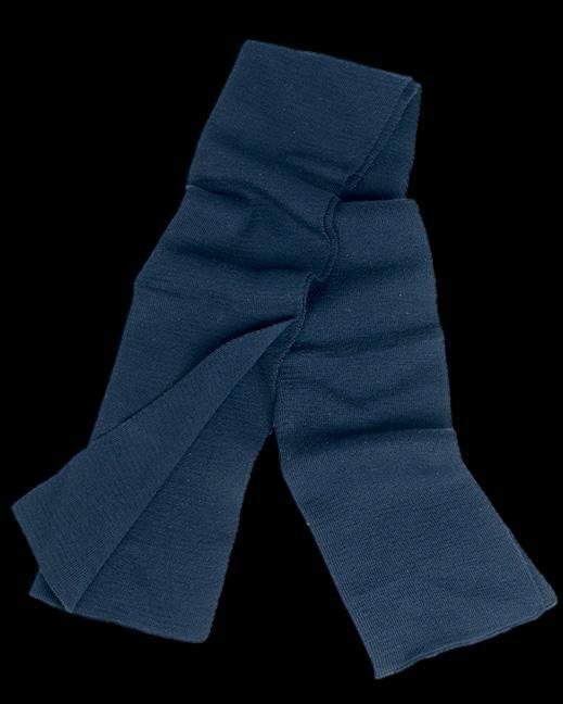 GENUINE MILITARY ARMY BLUE WOOL SCARF ORIGINAL BUNDESWEHR SCARVES