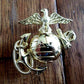 U.S MARINE CORPS EGA LAPEL HAT CAP PIN USMC EAGLE GLOBE & ANCHOR LEFT INSIGNIA