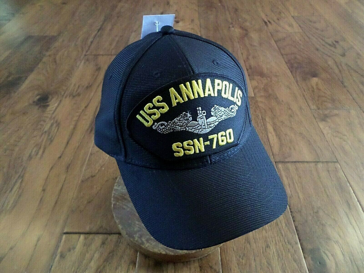 USS ANNAPOLIS SSN-760 HAT OFFICIAL U.S MILITARY NAVY SUBMARINE BALL CAP USA MADE