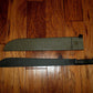 U.S MILITARY MACHETE AND SHEATH 18" INCHES U.S.A MADE ONTARIO KNIFE CO