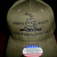 DON'T TREAD ON ME 6 PANEL CAP EMBROIDERED HAT 2nd AMENDMENT