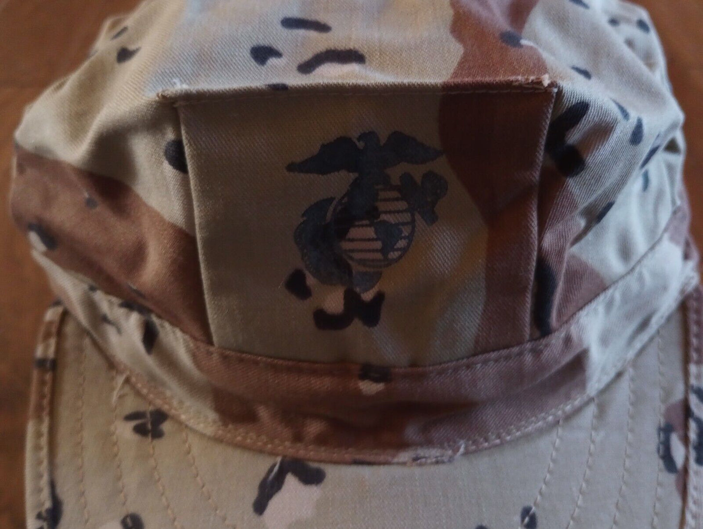 MARINE CORPS ISSUE UTILITY HAT U.S.M.C DIGITAL DESERT CAP SIZE X-LARGE 7 3/4