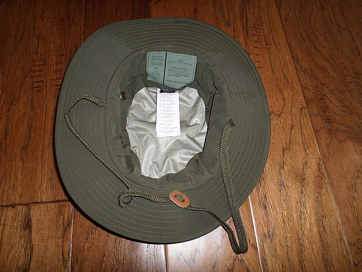 NEW OD GREEN TRILAM BOONIE HAT WET WEATHER HAT SIZE X- LARGE TRILAM NYLON