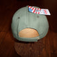 U.S MILITARY DESERT STORM VETERAN HAT MILITARY OFFICIAL CAP OD GREEN USA MADE