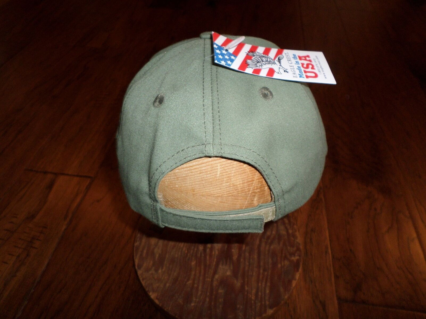 U.S MILITARY DESERT STORM VETERAN HAT MILITARY OFFICIAL CAP OD GREEN USA MADE