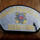 U.S COAST GUARD RETIRED HAT PATCH HEAT TRANSFER 5 1/4" X 2 3/4" INCHES