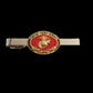 U.S MILITARY MARINE CORPS TIE BAR OR TIE TAC CLIP ON TYPE USMC AIR LAND SEA
