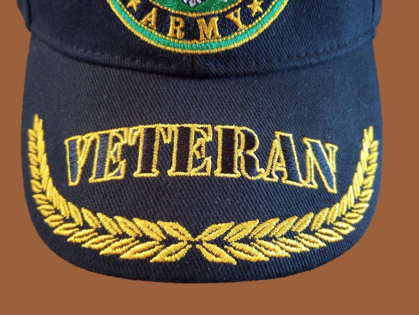 U.S Military Army Veteran Embroidered Baseball Hat U.S Army Licensed Cap