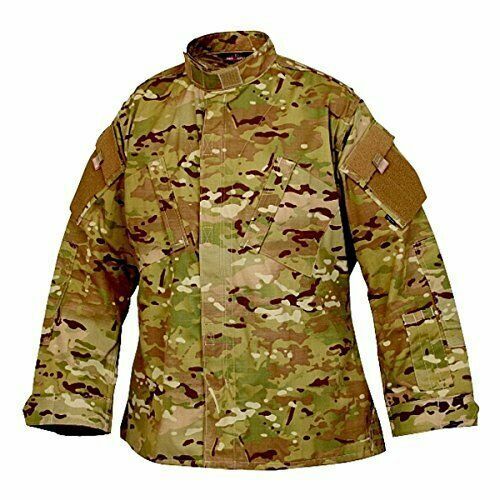 TACTICAL RESPONSE OCP UNIFORM SHIRT MULTICAM CAMOUFLAGE NYCO RIP-STOP L & XL