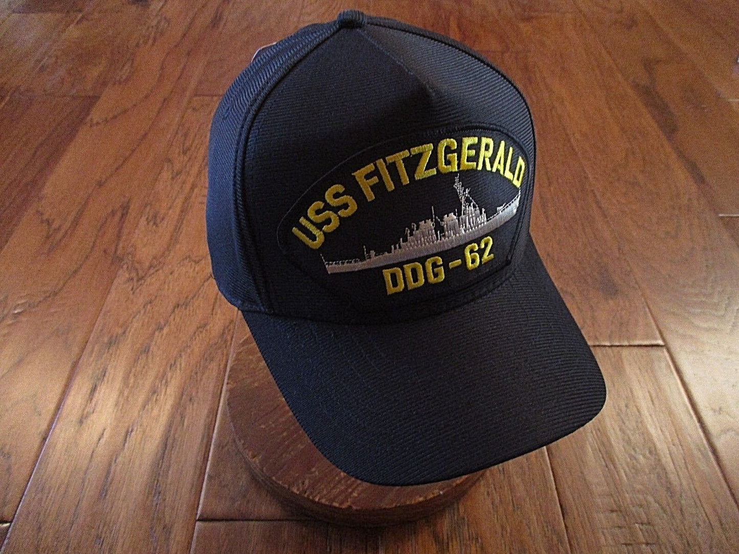 USS FITZGERALD DDG-62 NAVY SHIP HAT U.S MILITARY OFFICIAL BALL CAP U.S.A MADE