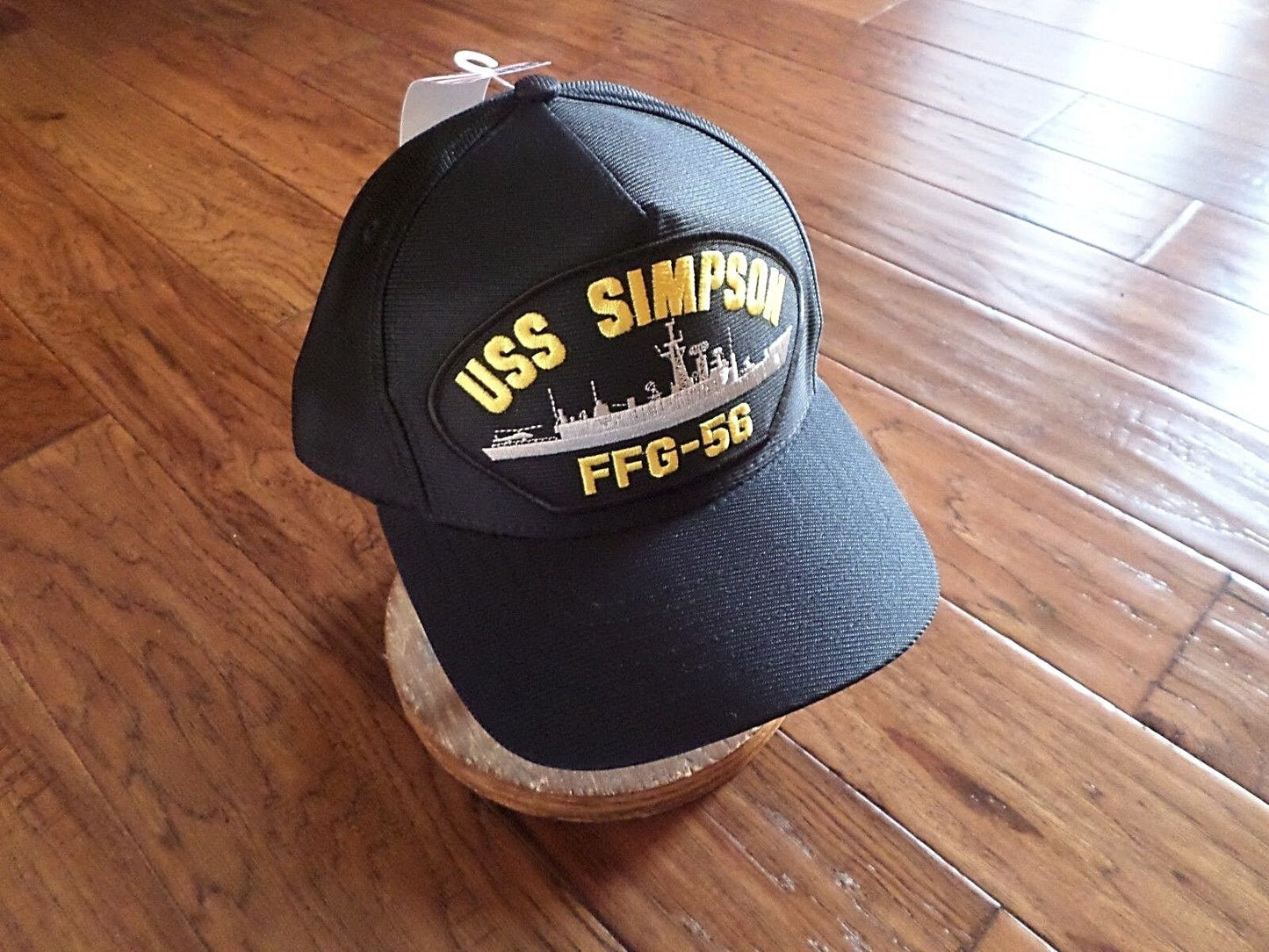 USS SIMPSON FFG-56 U.S NAVY SHIP HAT U.S MILITARY OFFICIAL BALL CAP U.S.A MADE