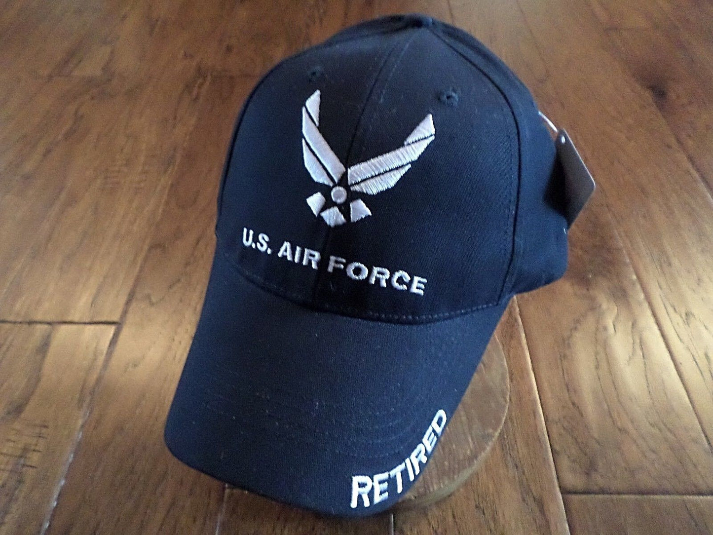 U.S MILITARY AIR FORCE RETIRED HAT EMBROIDERED OFFICIAL AIR FORCE BALL CAP