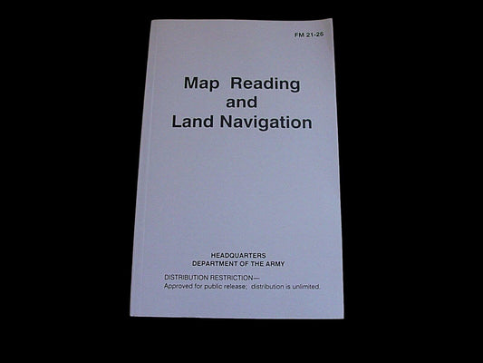 U.S ARMY MAP READING AND LAND NAVIGATION HANDBOOK GRIDS OVERLAYS GUIDE