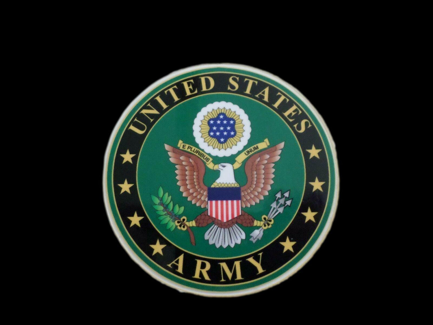 U.S MILITARY ARMY WINDOW DECAL BUMPER STICKER MADE IN THE U.S.A