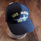 USS MAHAN DDG-72 U.S NAVY SHIP HAT OFFICIAL MILITARY BALL CAP U.S MADE